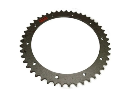 Rear sprocket for BSA motorcycles, made of durable steel, designed for optimal performance
