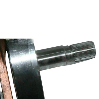 Crank shaft assembly for bullet 500 royal enfield, durable steel material for optimal engine performance