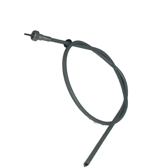Cable speedometer for motorcycles, durable material, flexible design, essential for accurate speed readings