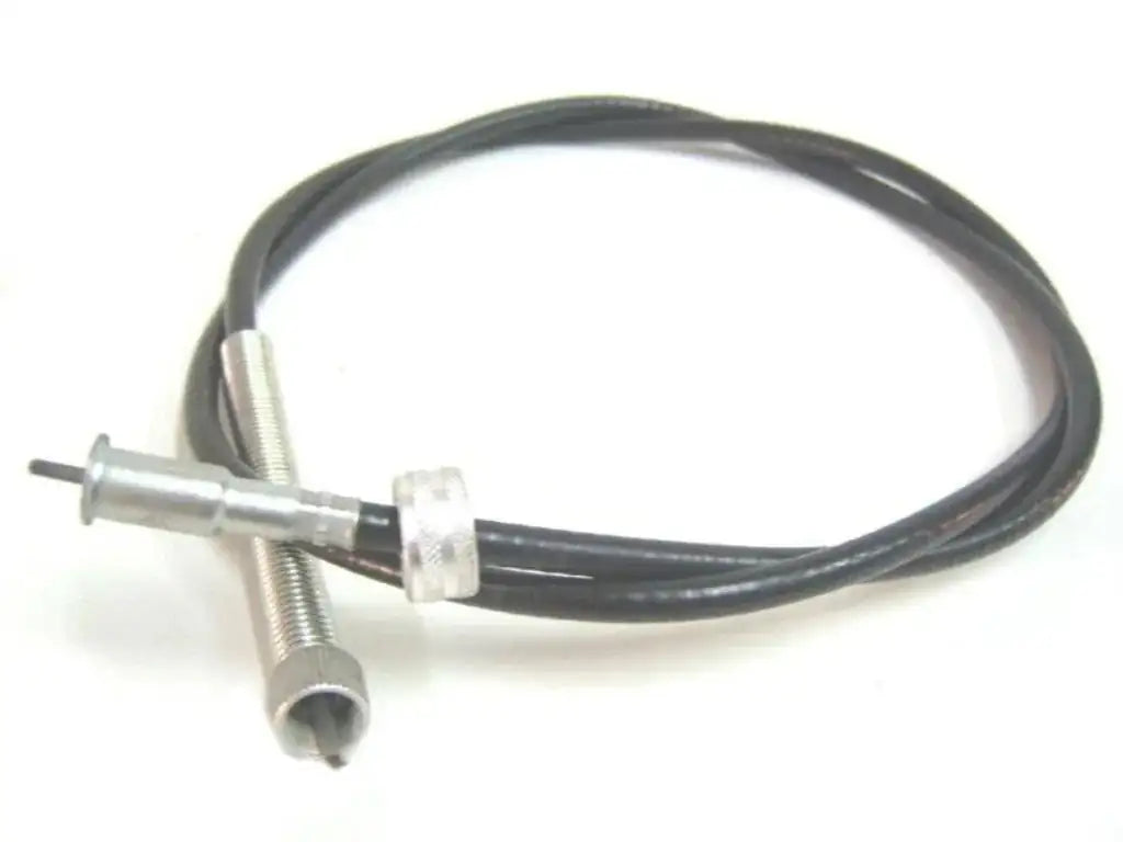 26-1/2" speedometer cable for BSA bikes with durable connectors.