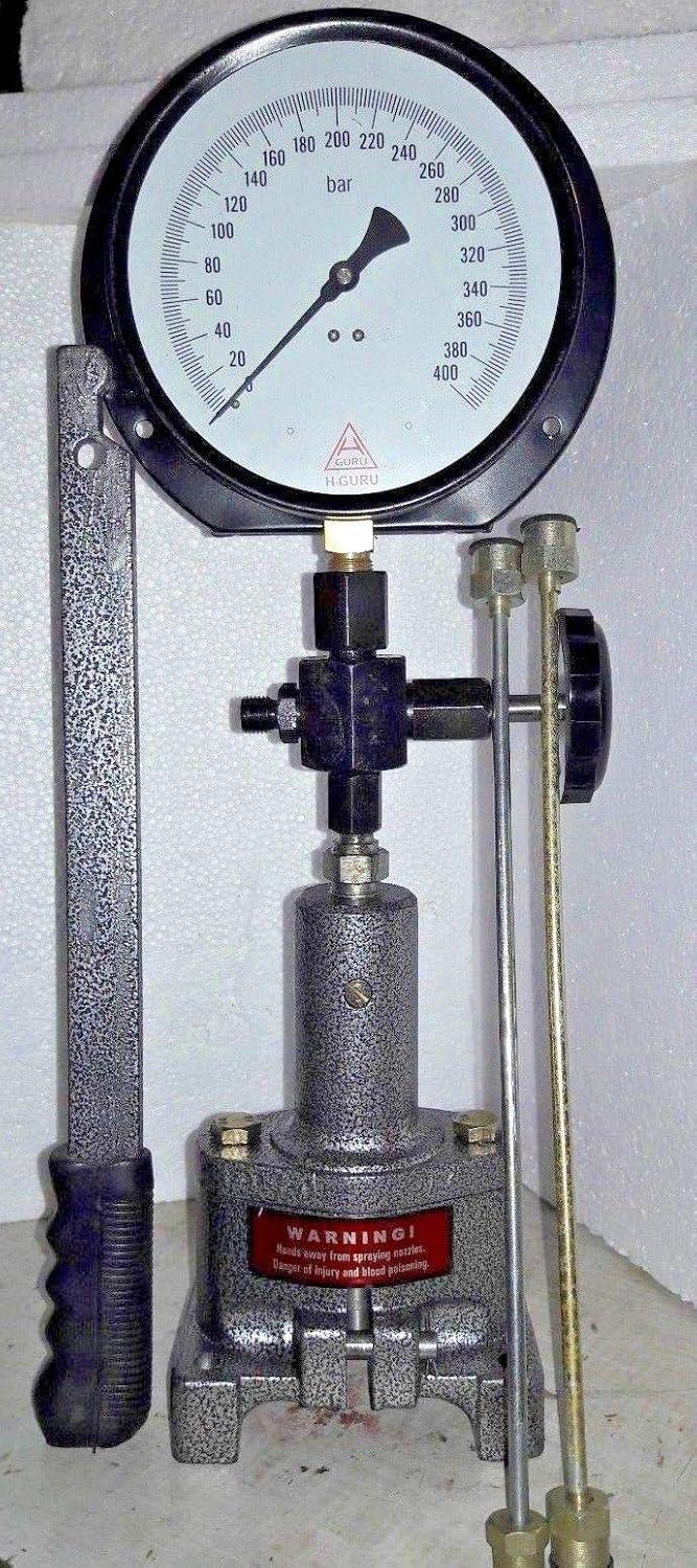 Diesel Injector Nozzle Pop Tester, MICO Type 400 BAR 150mm, CAV England Design Free Ship - StellerGear