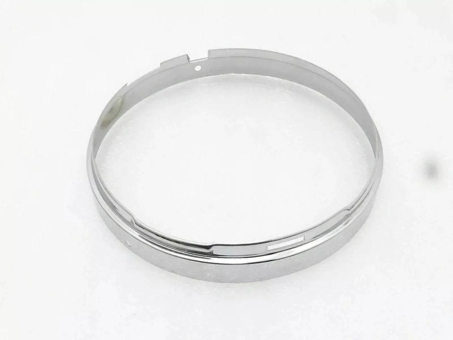 Chrome inner headlight rim for Royal Enfield 350cc featuring a sleek design for enhanced durability