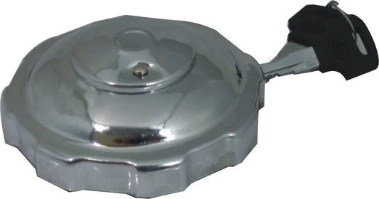 Chrome Petrol Tank Lockable Filler Cap Jawa 250 350 353 559 Best Quality - StellerGear