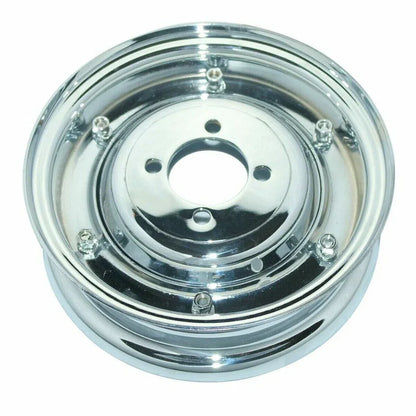 Chrome plated front rear wheel rim set, durable material for motorcycles and scooters