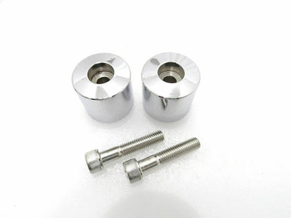 Chromed Handlebar End Weights Fit For Royal Enfield - StellerGear