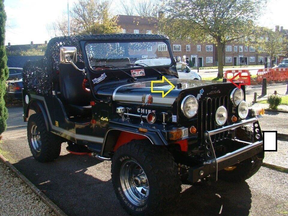BUMPER WINDSHIELD JEEP CJ WILLYS MAHINDRA CJ3B CJ4 CJ340 CLASSIC CJ540 - StellerGear