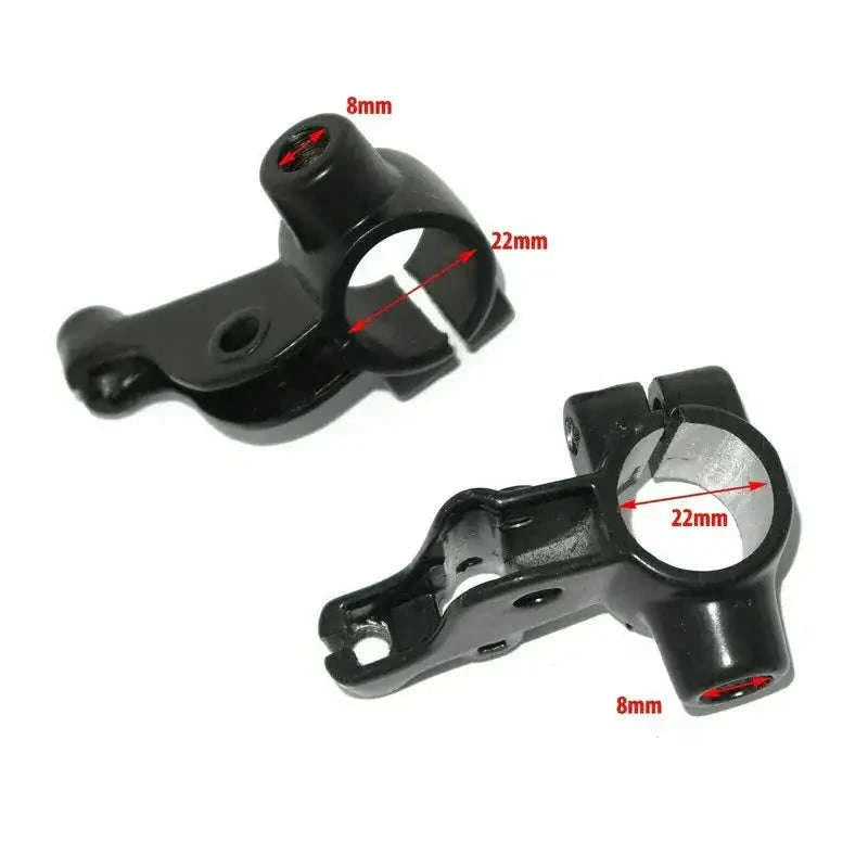 Clutch & Brake Lever Holding Bracket Set For Royal Enfield Bullet Electra - StellerGear