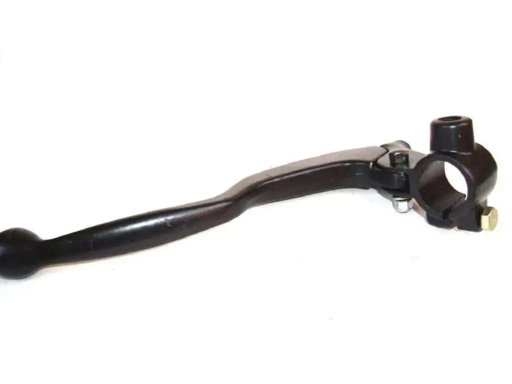 Clutch lever assembly with black lever and mounting bracket