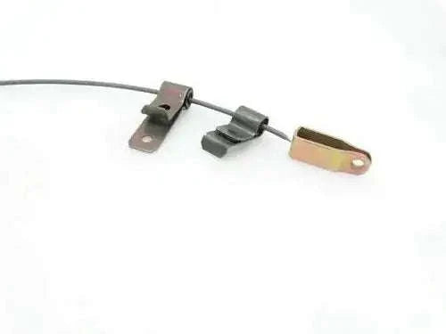 Metal top bow pivot bracket set with brown mounting pad