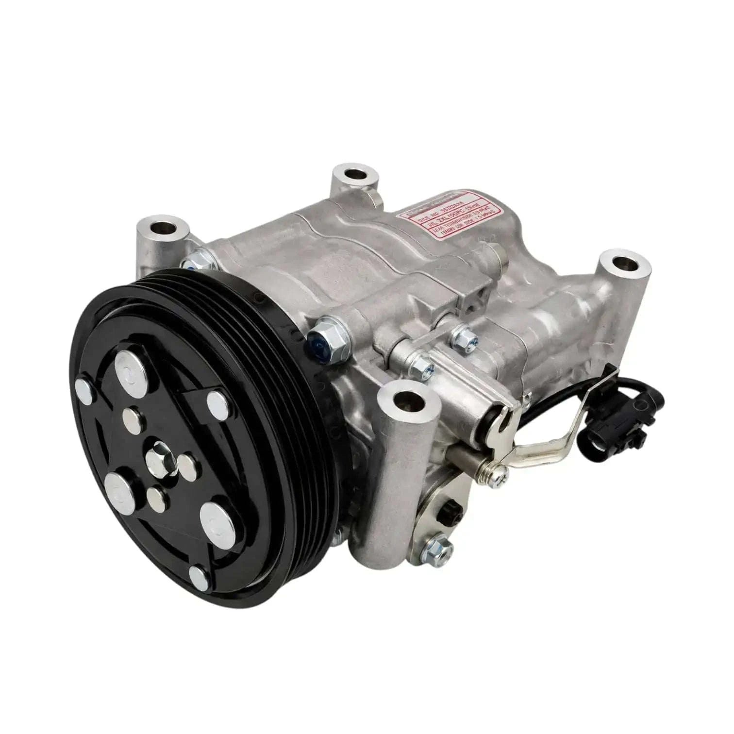 AC compressor for vehicles, aluminum and steel, essential for air conditioning compressor repairs