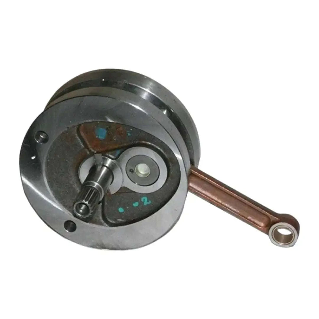 Crank Shaft Assembly for Bullet 500 Royal Enfield, sturdy steel construction, precise fit for engine performance