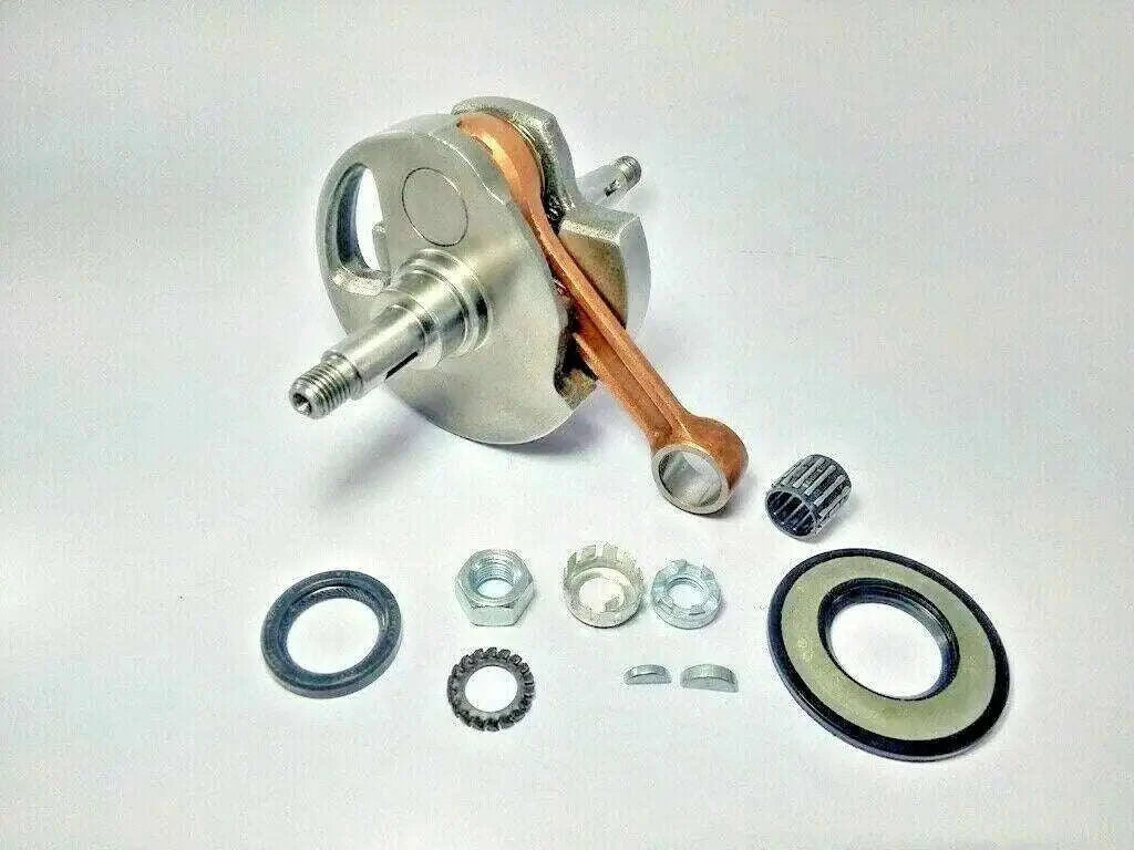 Crank Shaft Assembly nut key Washer Oil seal for Vespa PX Stella 5 Port - StellerGear
