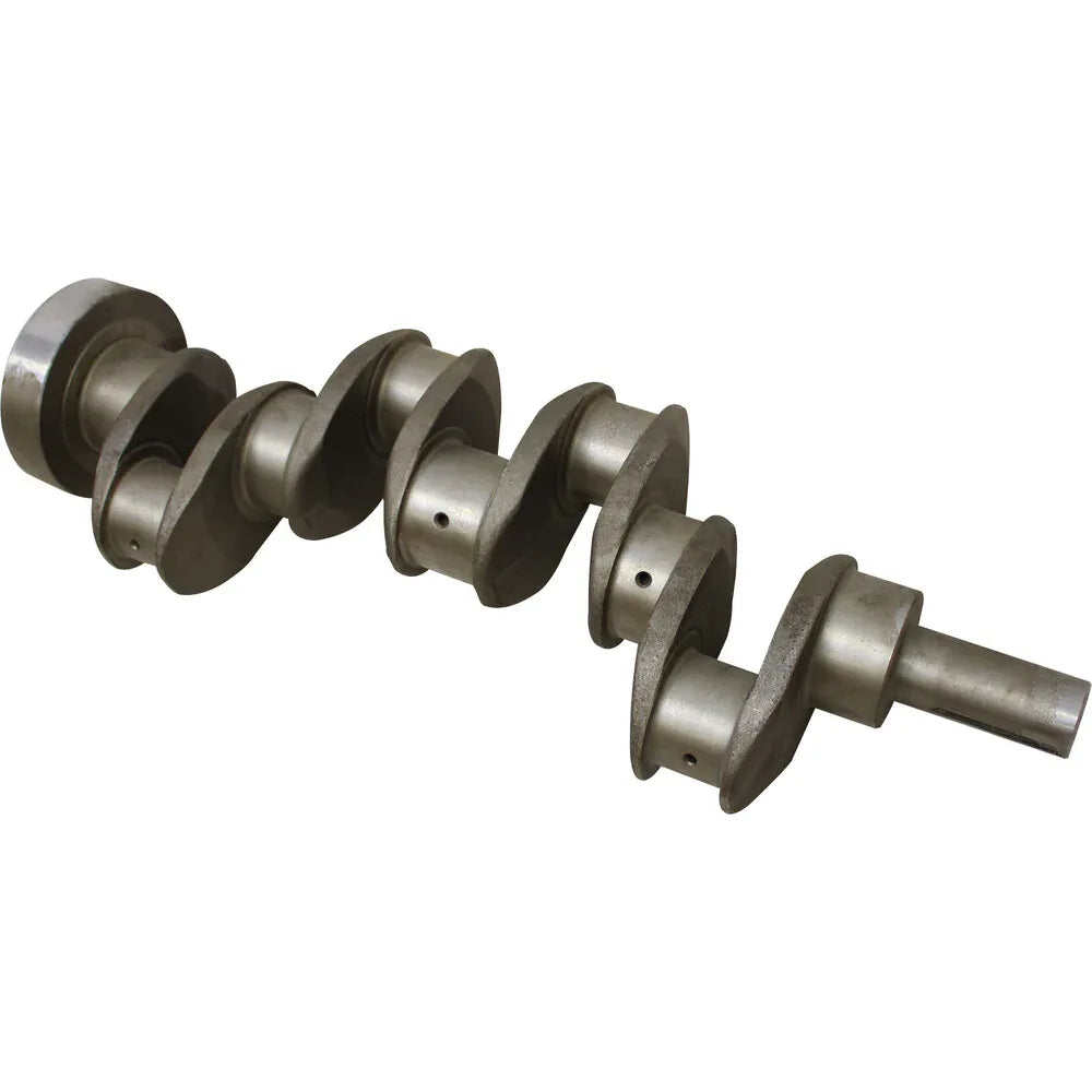 Durable steel crankshaft for tractors, essential for crankshaft position sensor test.