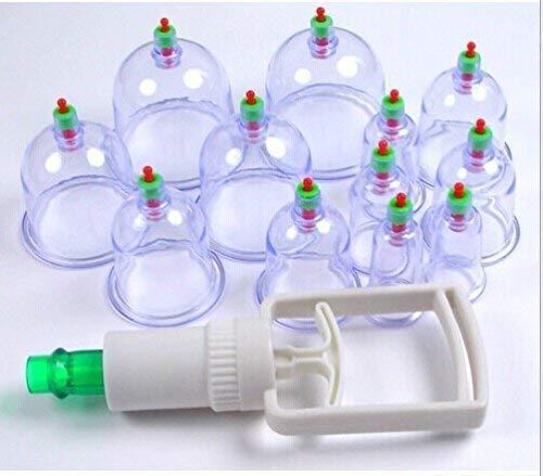Electric cupping therapy machine with suction cups for effective acupressure treatment