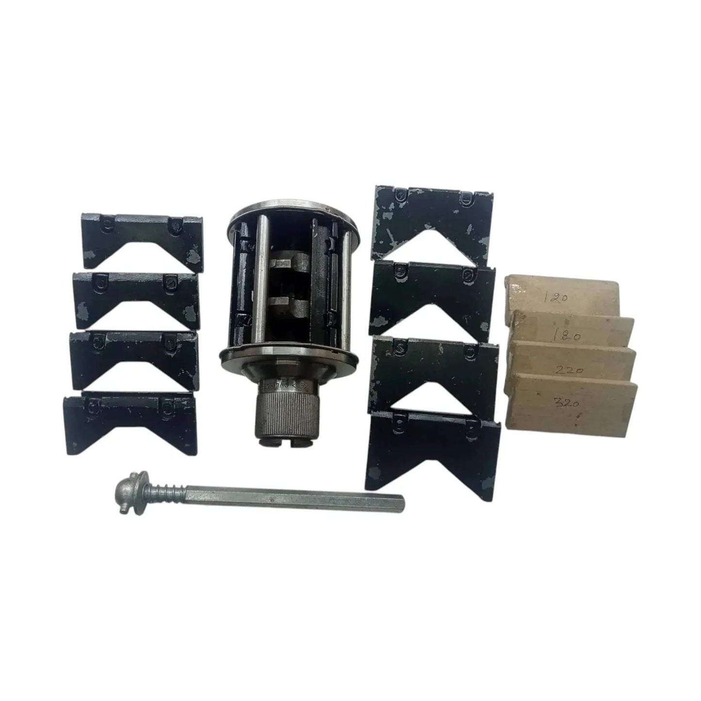 Engine Cylinder Hone KIT- 4-1/2 INCH to 8-1/2 INCH HONING Tool+ 4 Set of Stones - StellerGear