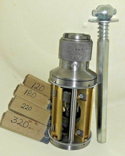 Cylinder engine honing kit with adjustable stones for precision cylinder finishing in automotive applications