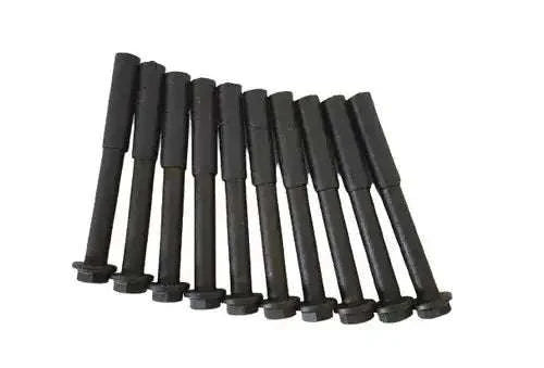 Cylinder head bolt set for Mahindra Tractor 000020150e05 in dark metal