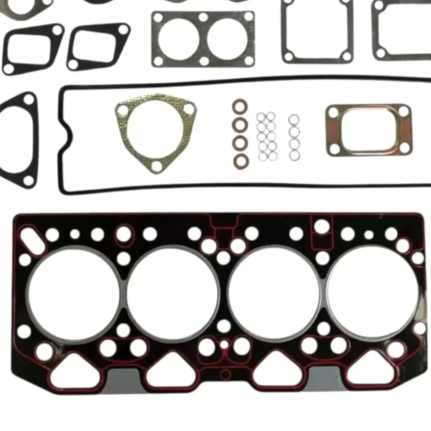 Cylinder Head Gasket Set Fit for JCB 2CX 3CX 4CX 3C 4C JS130 JS145 ,Perkins 1004 - StellerGear