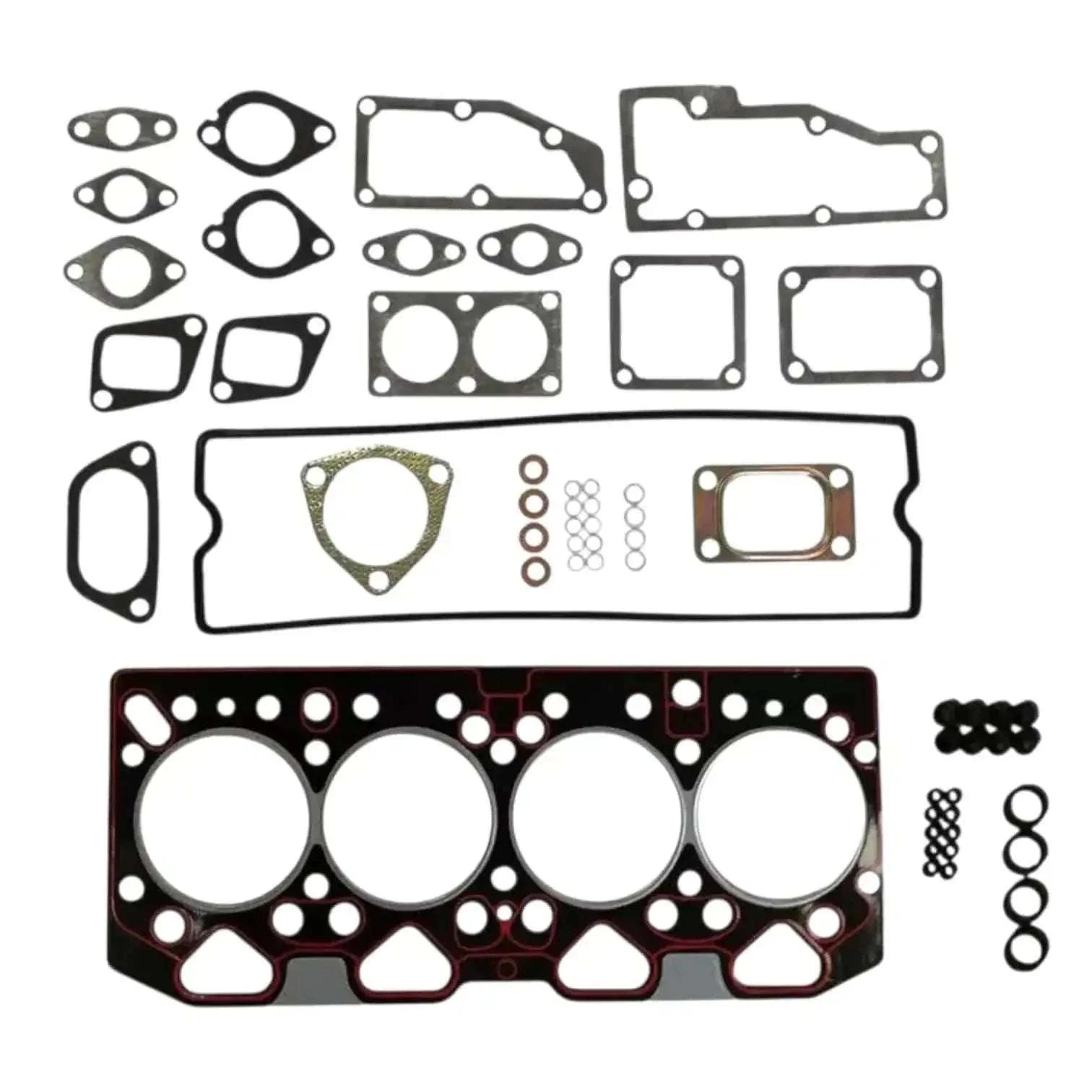 Cylinder Head Gasket Set Fit for JCB 2CX 3CX 4CX 3C 4C JS130 JS145 ,Perkins 1004 - StellerGear