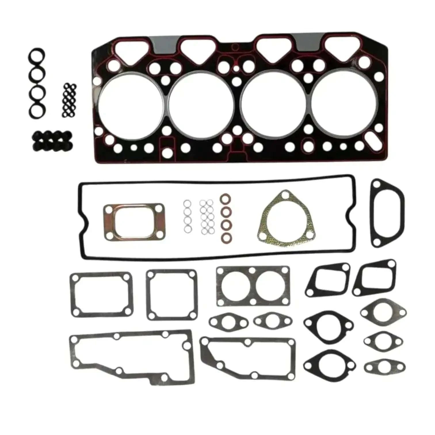 Cylinder Head Gasket Set Fit for JCB 2CX 3CX 4CX 3C 4C JS130 JS145 ,Perkins 1004 - StellerGear