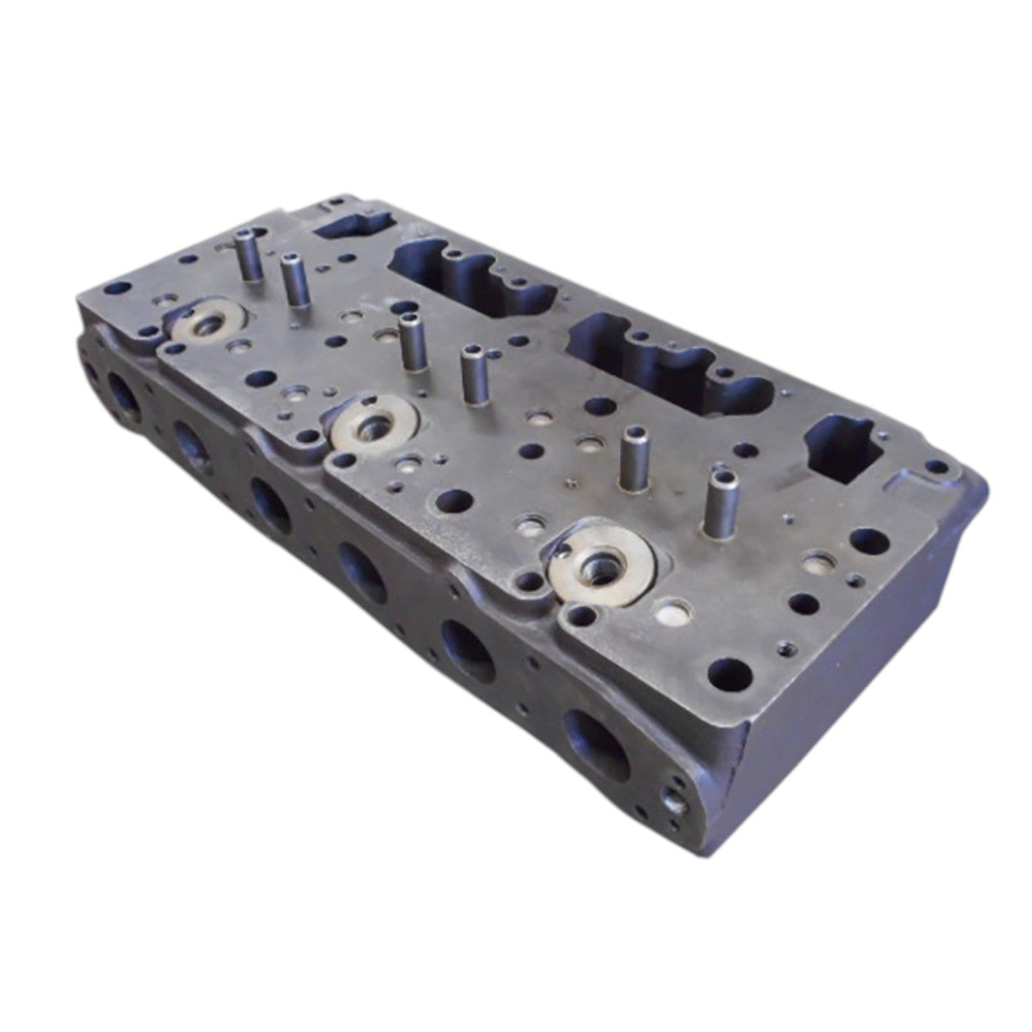 Caterpillar engine cylinder head, aluminum, designed for optimal cylinder head temp performance