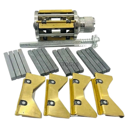 Cylinder hone kit with honing stones and expandable honing head