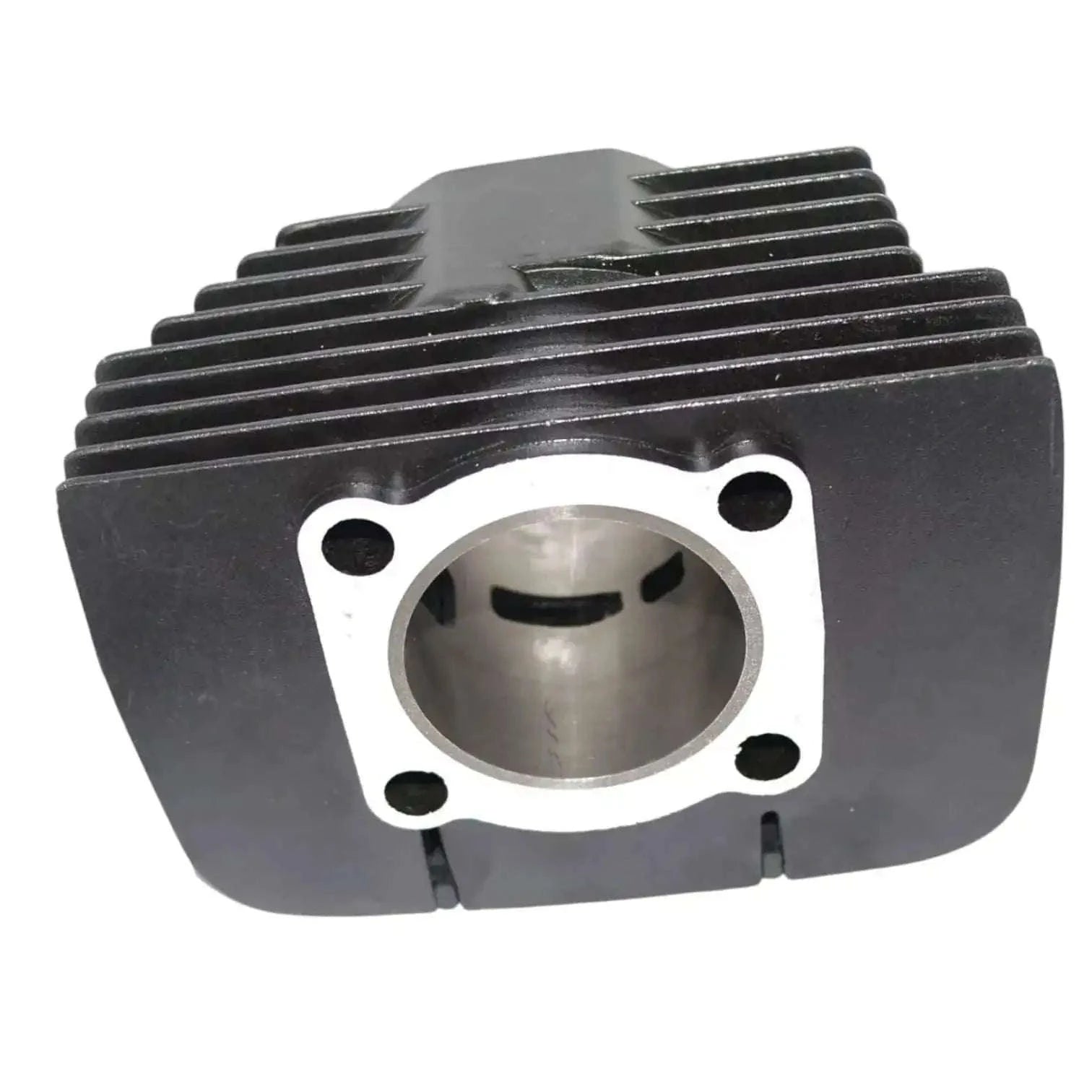 Cylinder piston replacement kit, black cylinder block with silver piston cylinder bore
