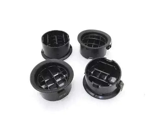 Dashboard air vent set for Suzuki SJ F10A, four black plastic vents