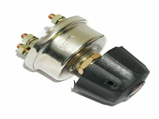 Durable light switch for David Brown tractor, metal and plastic construction, essential for tractor operation