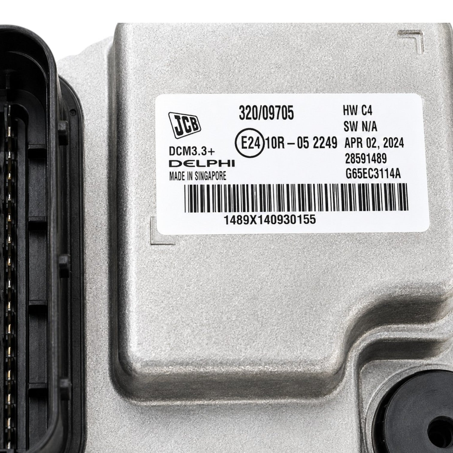 Blank ECU - ECM 444 T4 Delphi, durable metal, car engine control unit for vehicle performance.