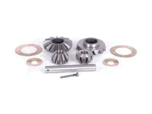 Differential gear kit with metal gears, washers, and locating pins