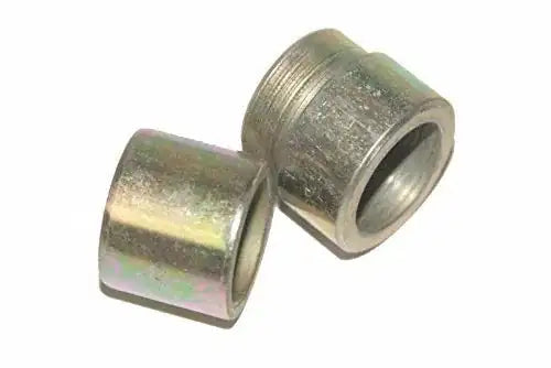 Zinc plated front disc brake wheel hub, durable steel, ideal for disc brake rotor replacement in vehicles