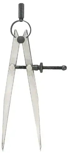 Adjustable 10-inch metal drafting tools compass for precise measurements in drafting and design projects
