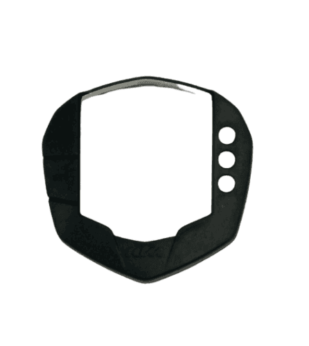 Duke 125 speedometer cover in black, designed for optimal fit and protection.