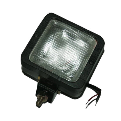 Halogen Glass Work Lamp+Bulb Fit For Jcb Trailer Ford John Deere Massey Ferguson