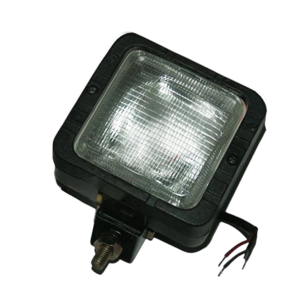 Halogen Glass Work Lamp+Bulb Fit For Jcb Trailer Ford John Deere Massey Ferguson