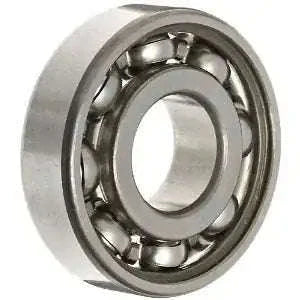Wheel bearing with metal rollers and inner ring