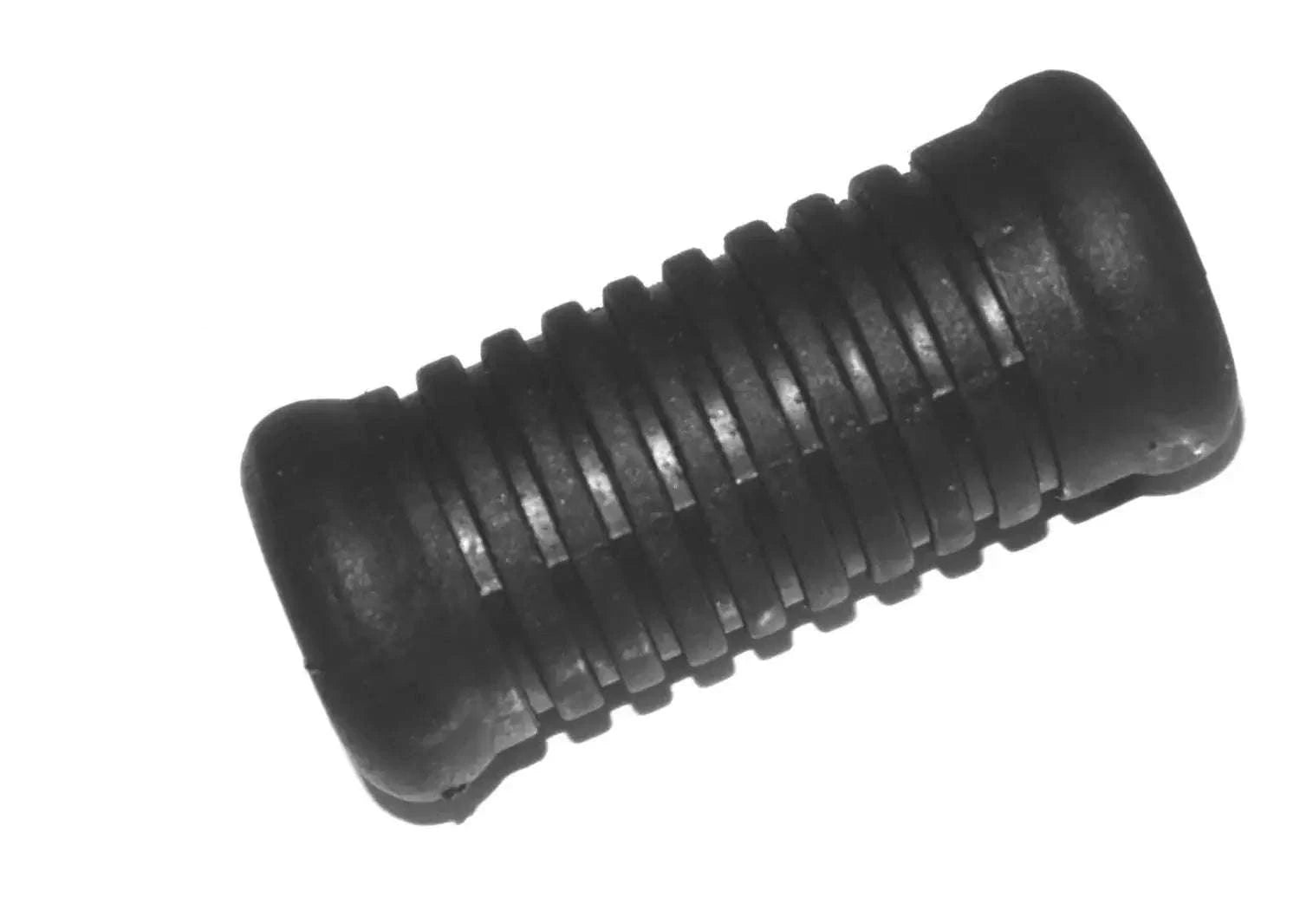 Black ribbed rubber kickstart pedal lever grip