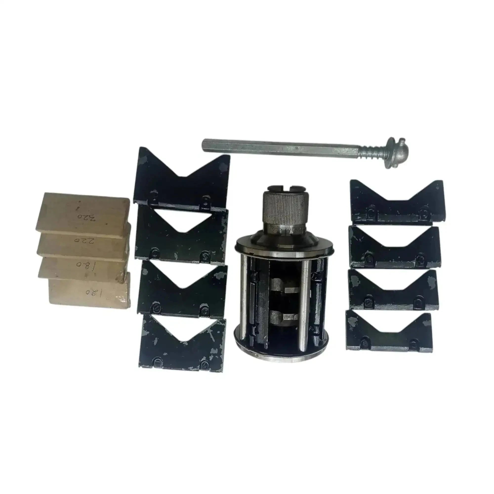 Engine Cylinder Hone KIT- 4-1/2 INCH to 8-1/2 INCH HONING Tool+ 4 Set of Stones - StellerGear
