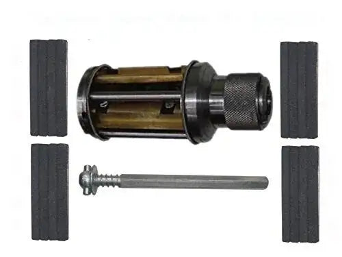 Hone engine cylinder kit with adjustable tool holder and various grit stones for precise honing