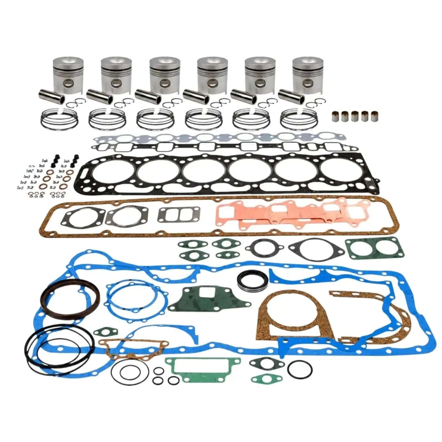 Engine kit for Caterpillar Cat 3046C/T turbocharged direct injection featuring quality components for engine repair.