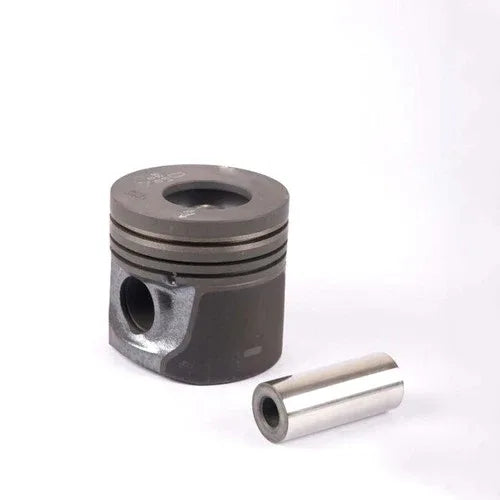 Engine piston made of durable steel, designed for robust tractor performance
