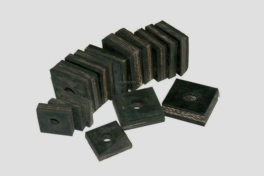 CJ2A body bushings kit including rubber vibration bushings for automotive suspension support