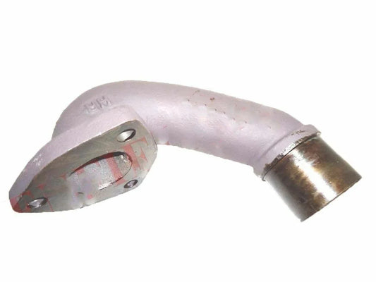 Exhaust silencer elbow, steel, designed for tractor exhaust silencer muffler installation