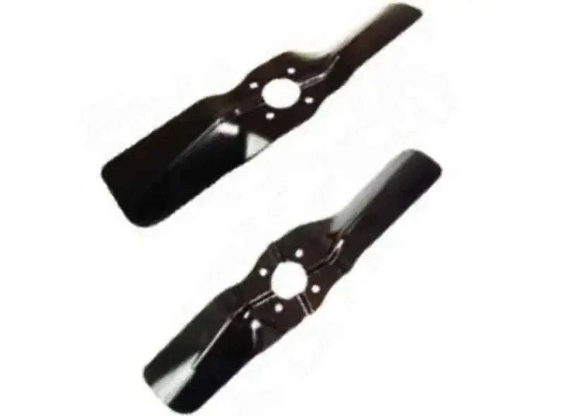 Tractor fan blade pair, dark with center mounting holes
