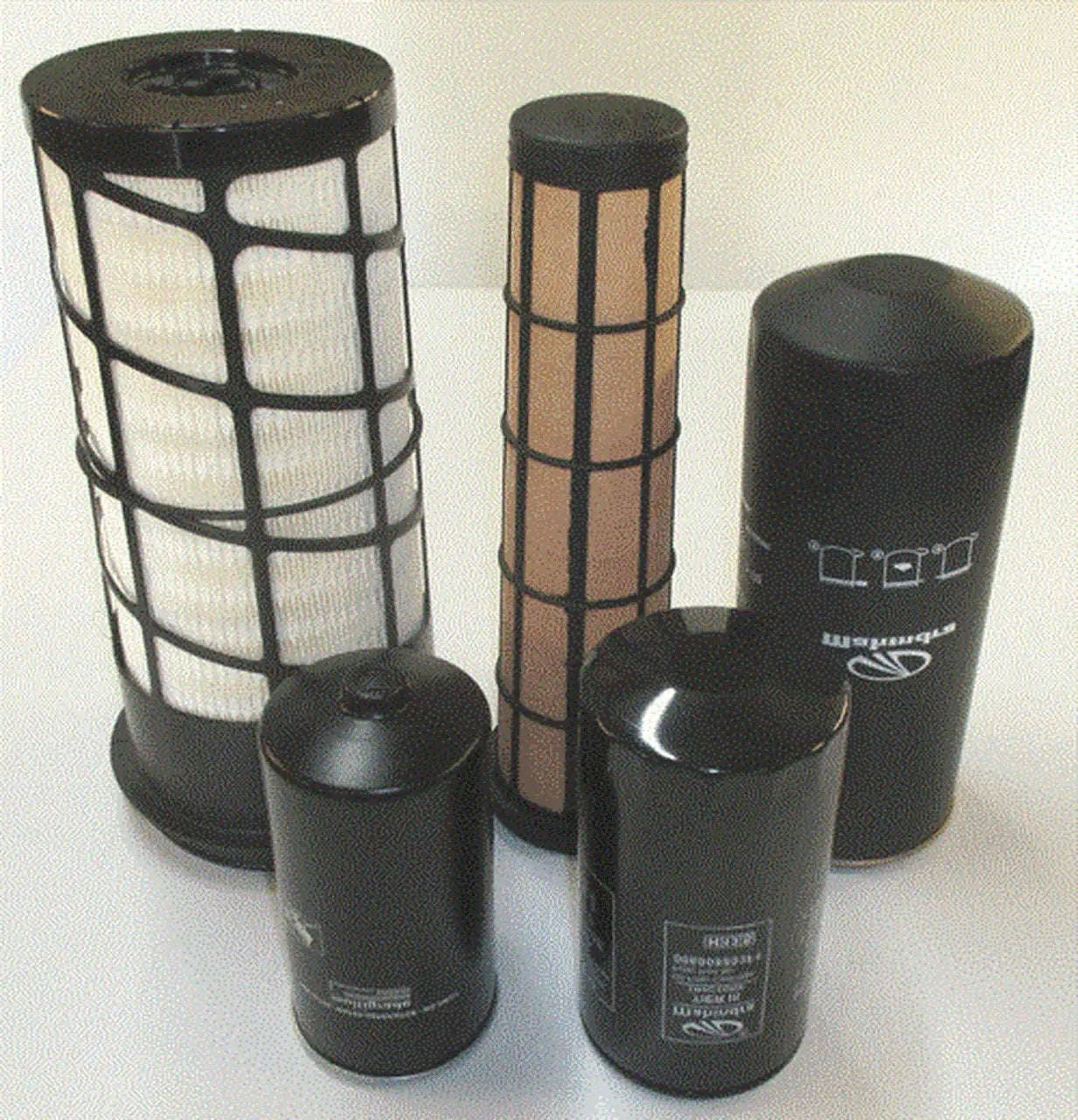 Filter Pack of 5 for Mahindra Tractor 5555 in durable packaging
