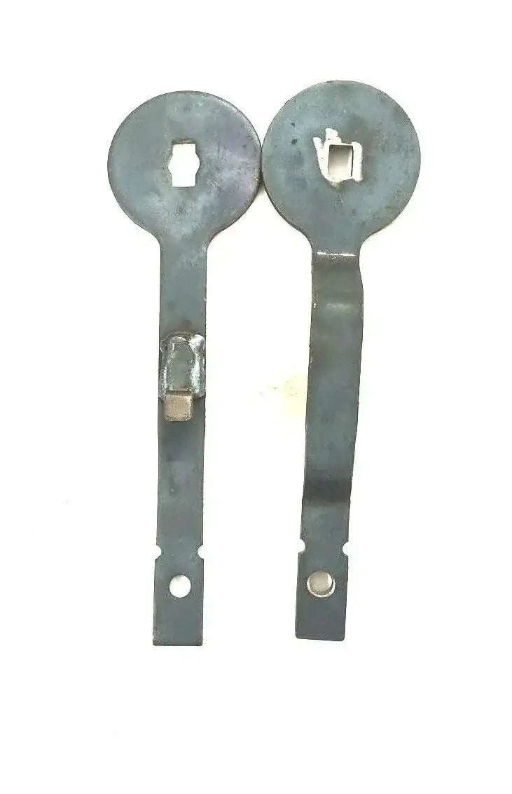 Hydraulic lift handle assembly set of two, metal, L/R side with mounting holes