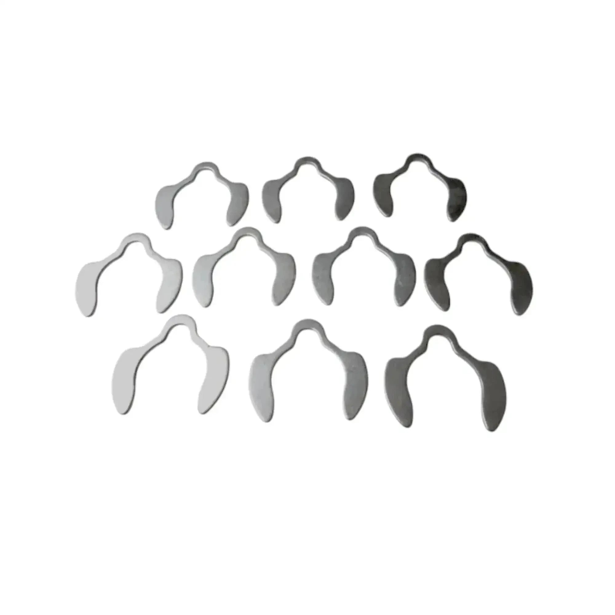 Set of 10 JCB backhoe ring clip 823-00334, durable metal clips for securing components