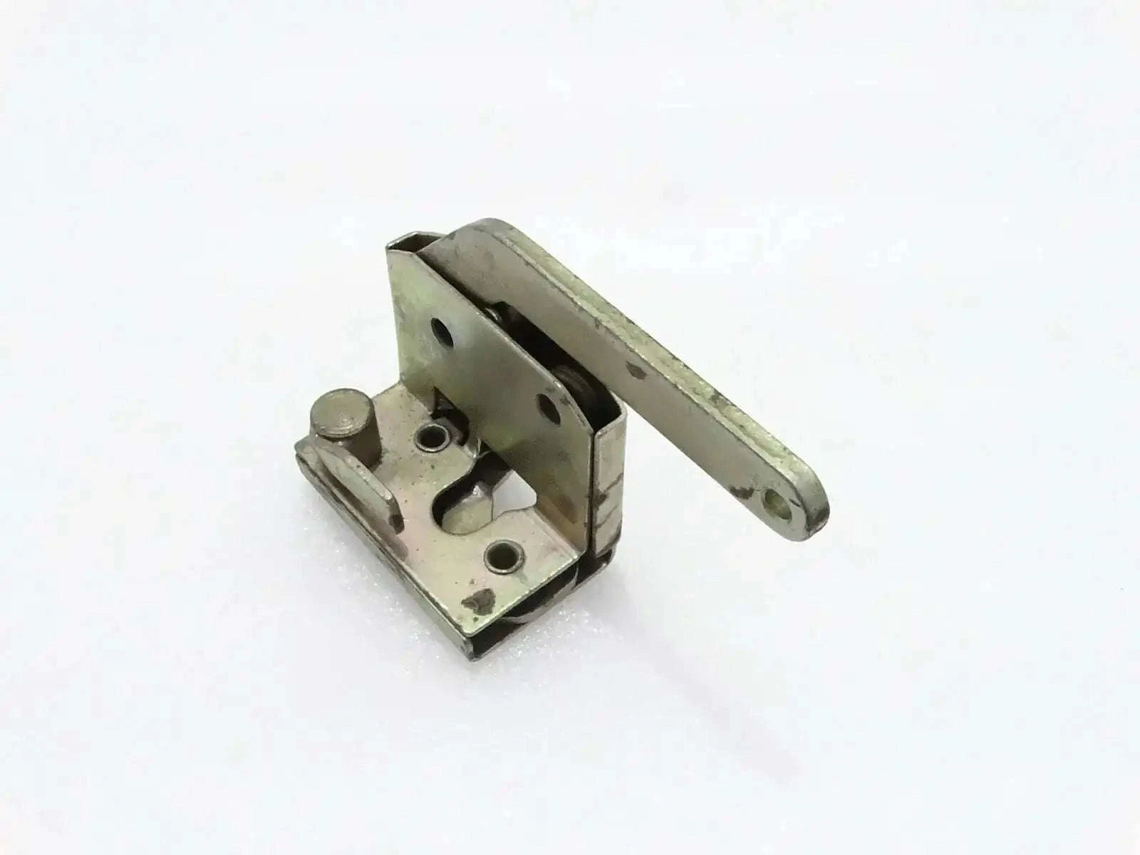 Right hand lock for JCB 3cx 4cx Loadall, metal, durable construction for secure operation, essential JCB parts.