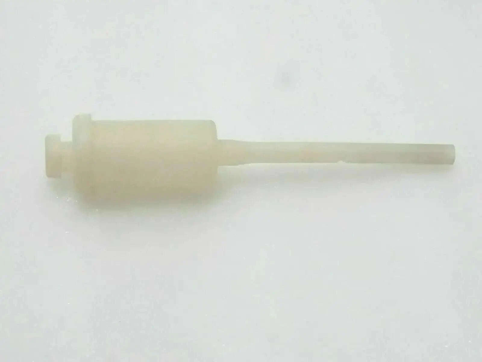 Axle breather tube with light beige plastic body and extended nozzle